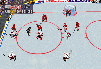 NHL All-Star Hockey 98 Screenshot 1